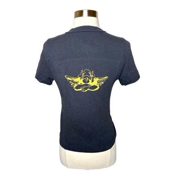 Boys Lie Tear Drop Charcoal Tee - Size Large - Picture 4 of 7